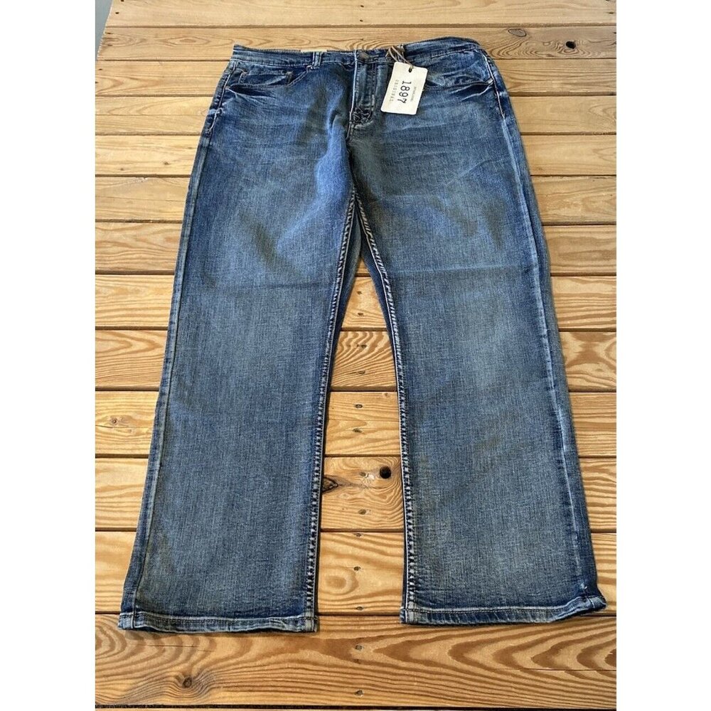 NWT 1897 Weston Bootcut Jeans Size 34x30 Men’s Blue